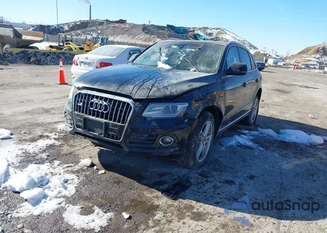2013 Audi Q5 2.0T Premium from USA, damaged, VIN WA1LFAFP3DA006827